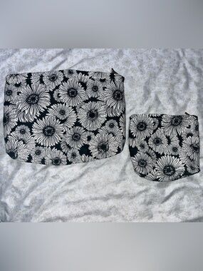 FLORAL MAKEUP BAG SET